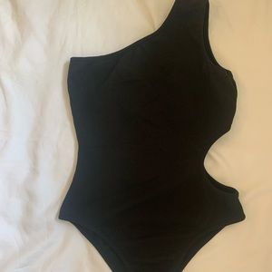 Nasty Gal Assymetric Bodysuit